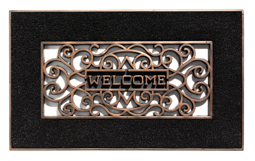 Mathara 001 Welcome Black 45x75 cm