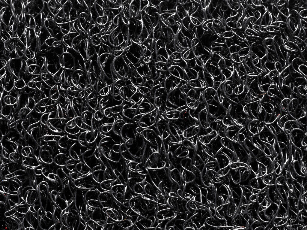 Curly 007 Zwart 40x60 cm