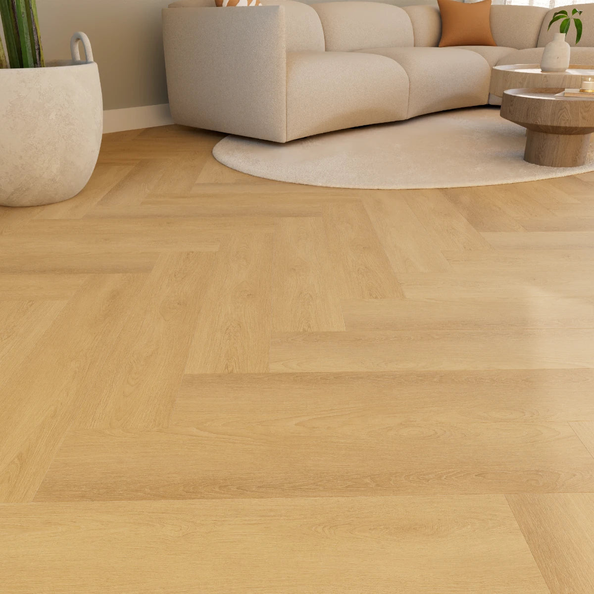 Larven Visgraat - PVC plak