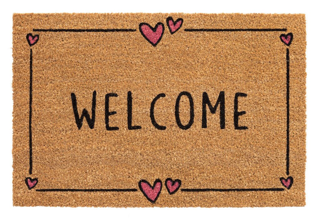 E-Coco Print 037 Welcome Hearts 40x60 cm