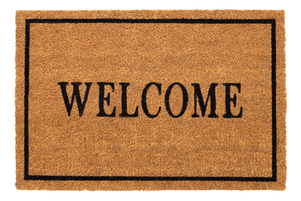 E-Coco Print 043 Welcome Border 40x60 cm
