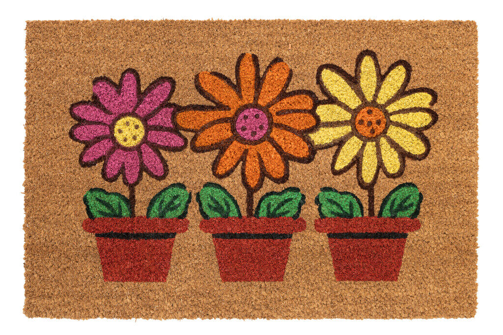E-Coco Print 046 Flowerpots 40x60 cm