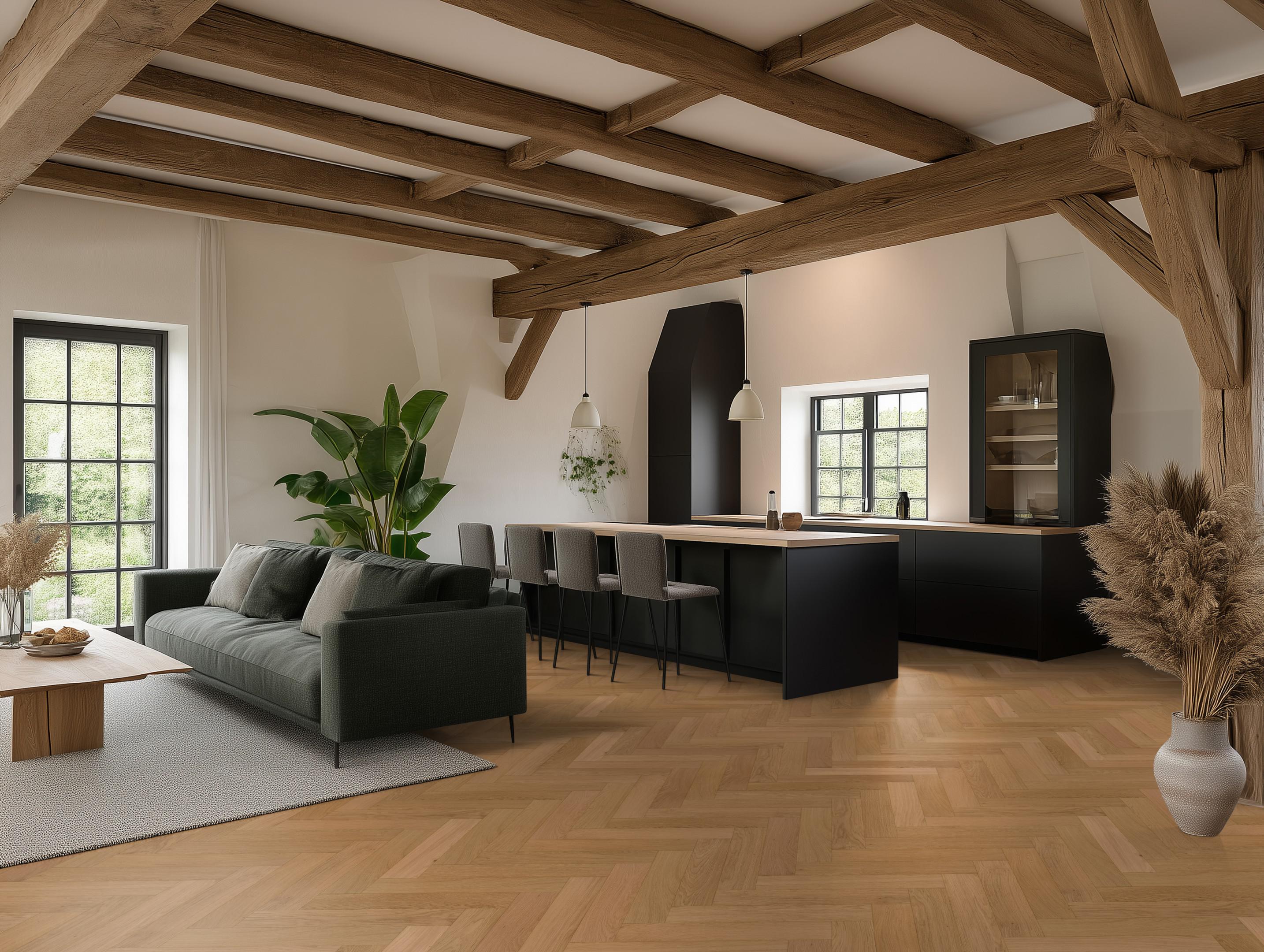 Van Nuys visgraat select naturel 4801