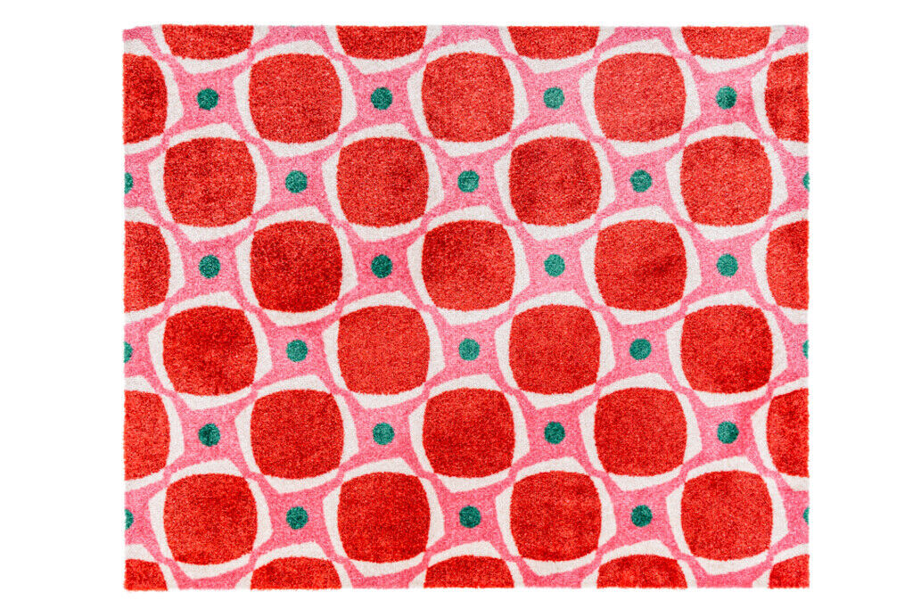 Glam 002 Groovy Grid Rollen 100 cm
