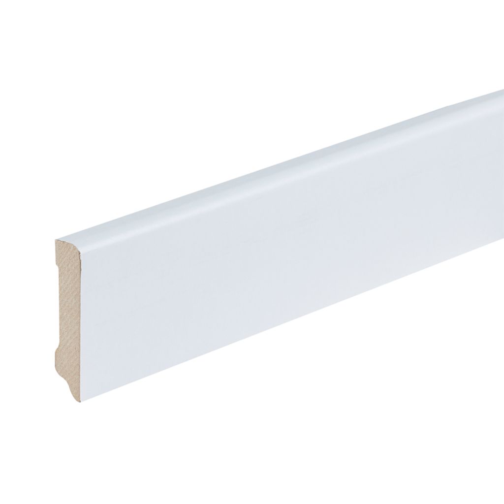 Co-pro folieplint berlijn wit 70×15