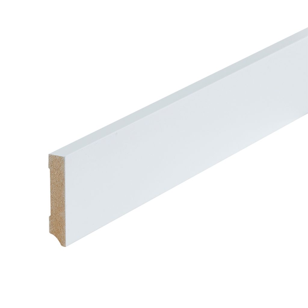 Co-pro gelakte plint amsterdam wit RAL 9010 70×15