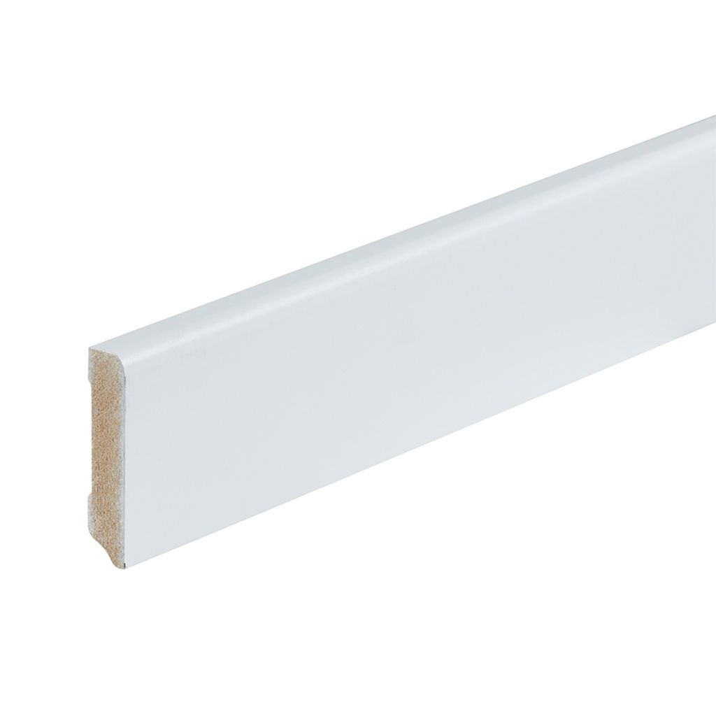 Co-pro gelakte plint berlijn wit RAL 9010 70×15