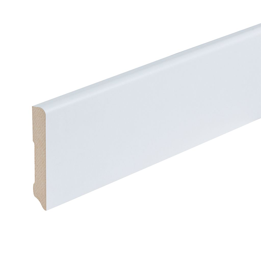 Co-pro folieplint berlijn wit 90×15