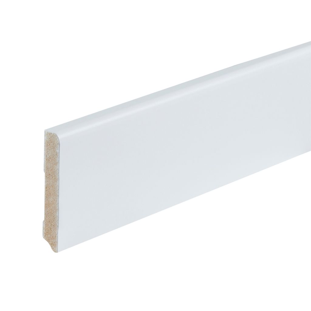 Co-pro gelakte plint berlijn wit RAL 9010 90×15