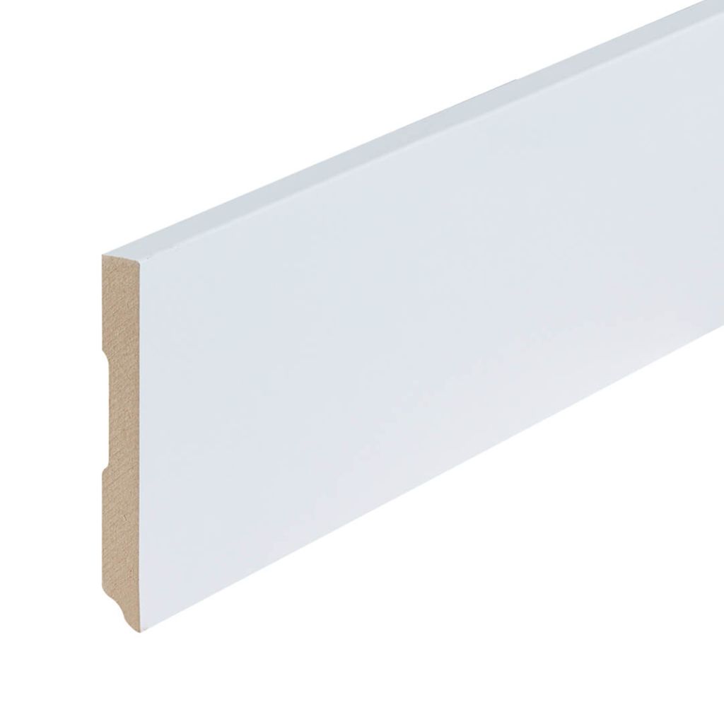 Co-pro folieplint amsterdam wit 120×15