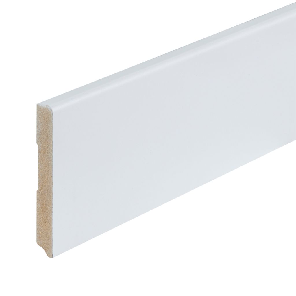 Co-pro gelakte plint berlijn wit RAL 9010 120×15