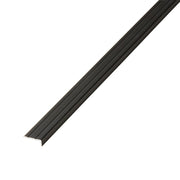 Co-pro hoekprofiel zelfklevend 10mm antraciet/zwart