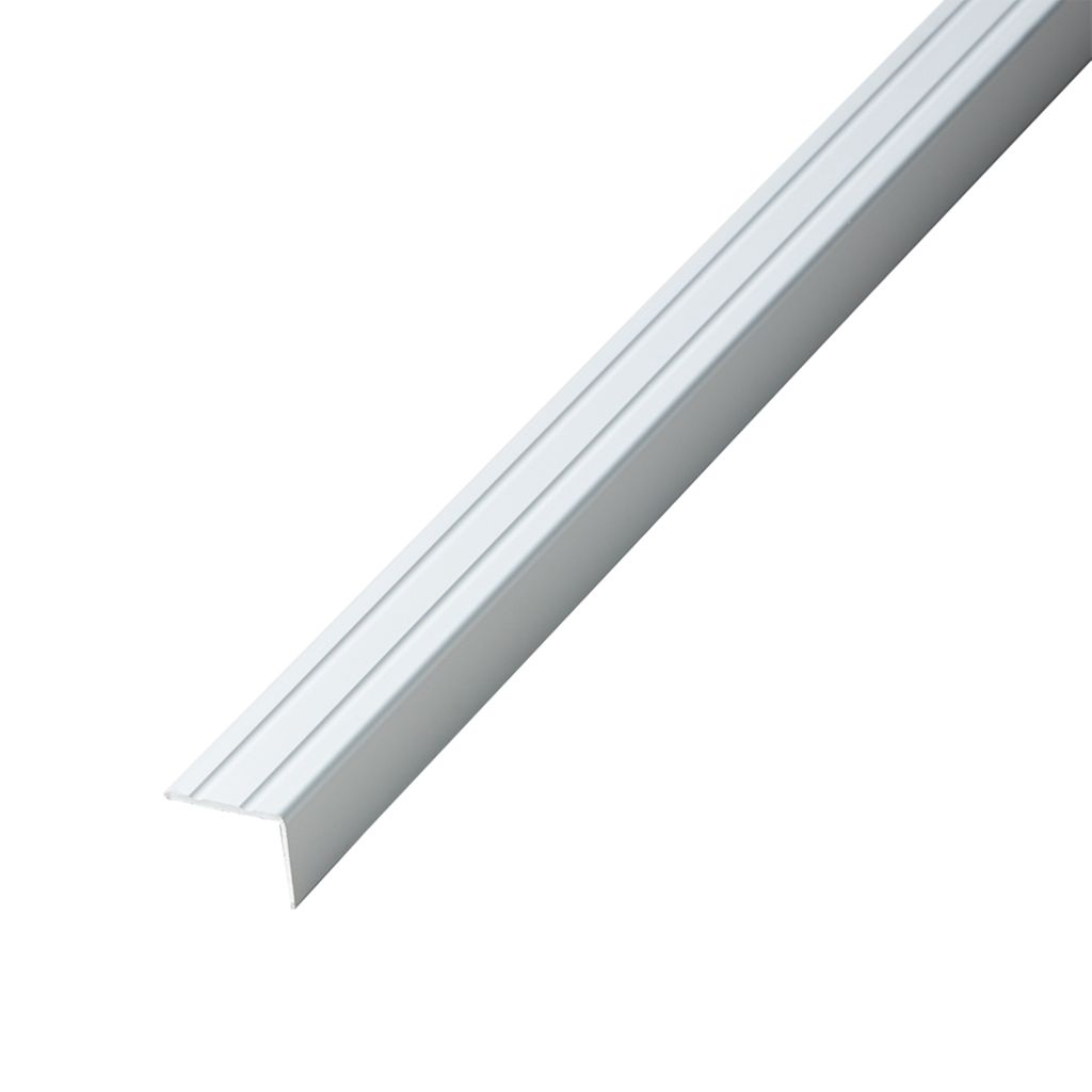 Co-pro corner profile self-adhesive 20mm silver