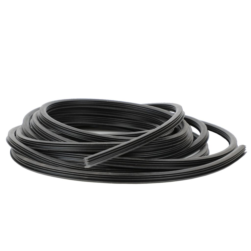 Co-pro antislipprofiel zwart zacht rubber