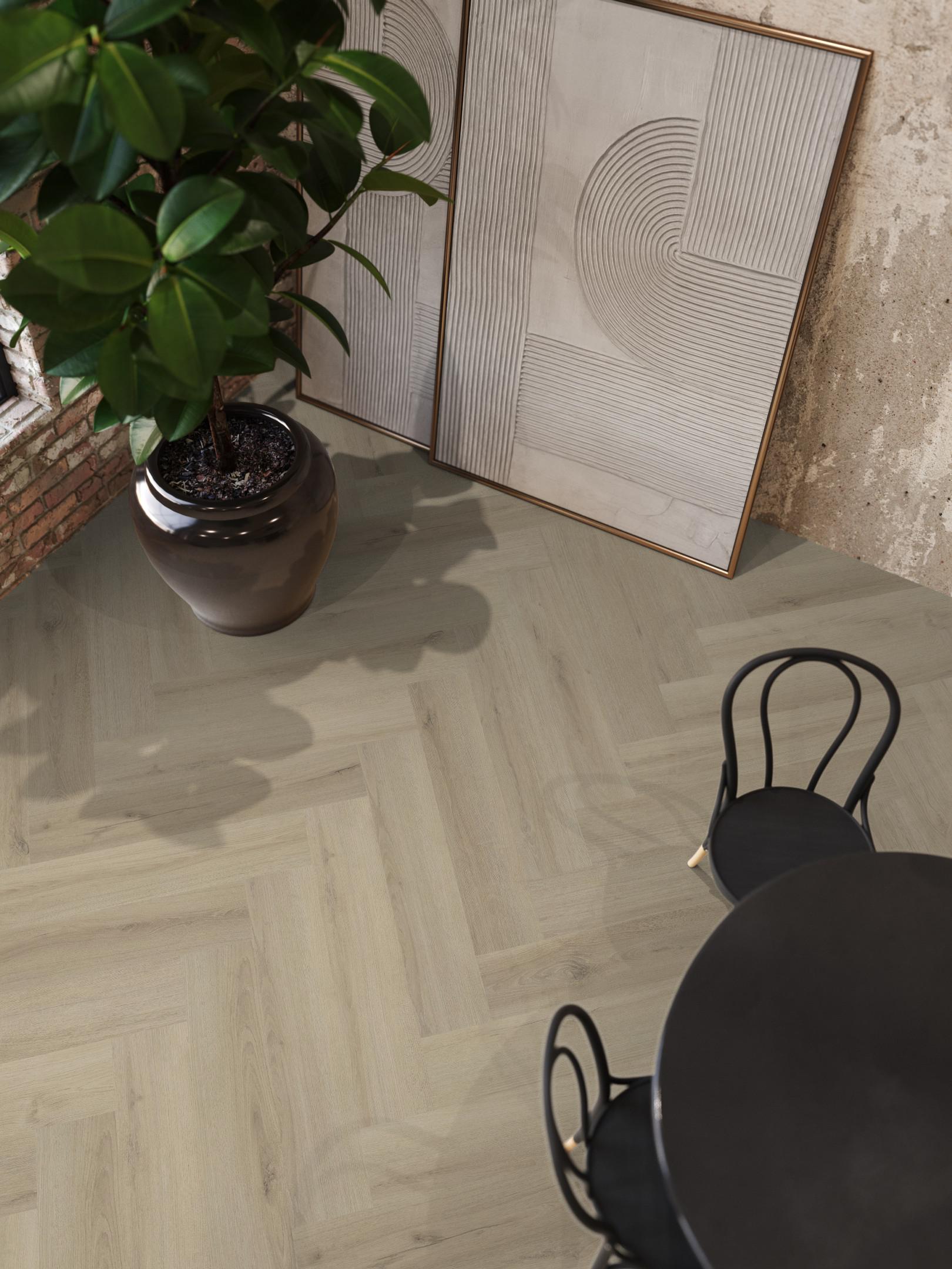YUP XL Greenford herringbone click SRC beige