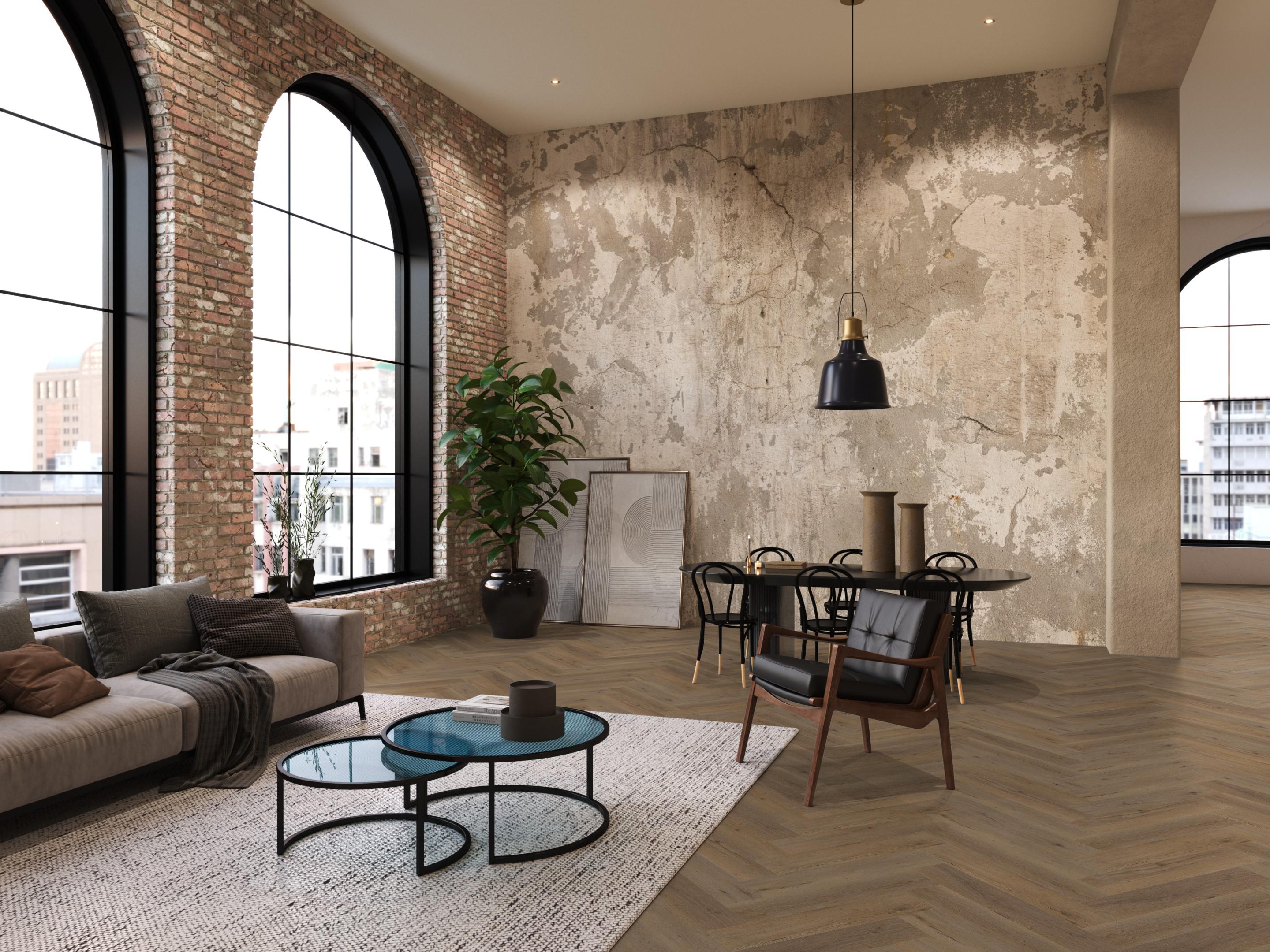 YUP Leyton herringbone click SRC natural oak