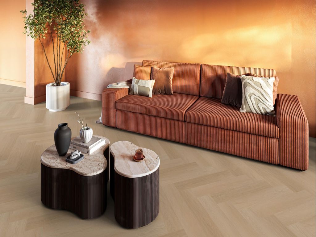 YUP Fulham visgraat dryback naturel eiken