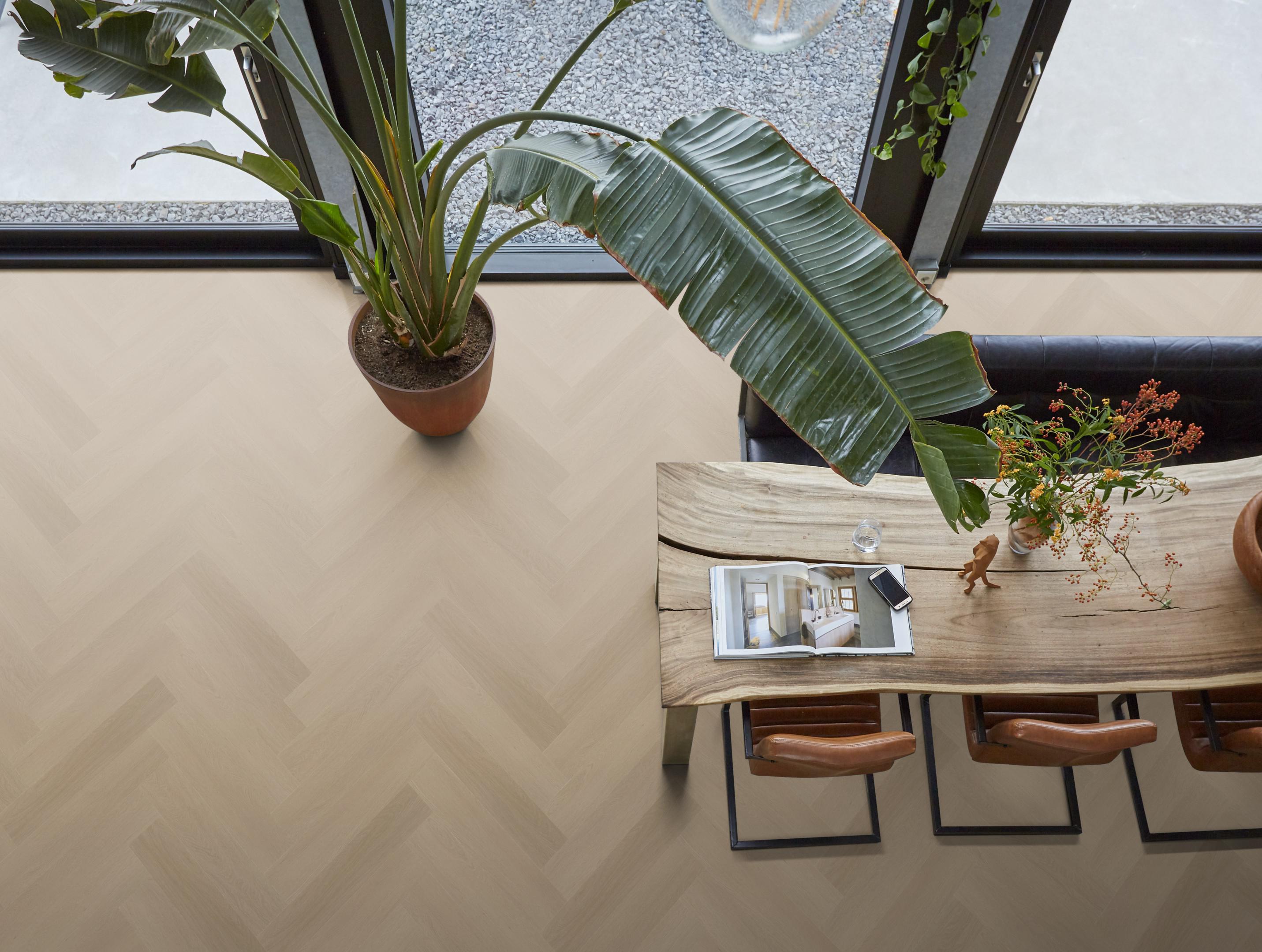 YUP Fulham herringbone dryback smoky