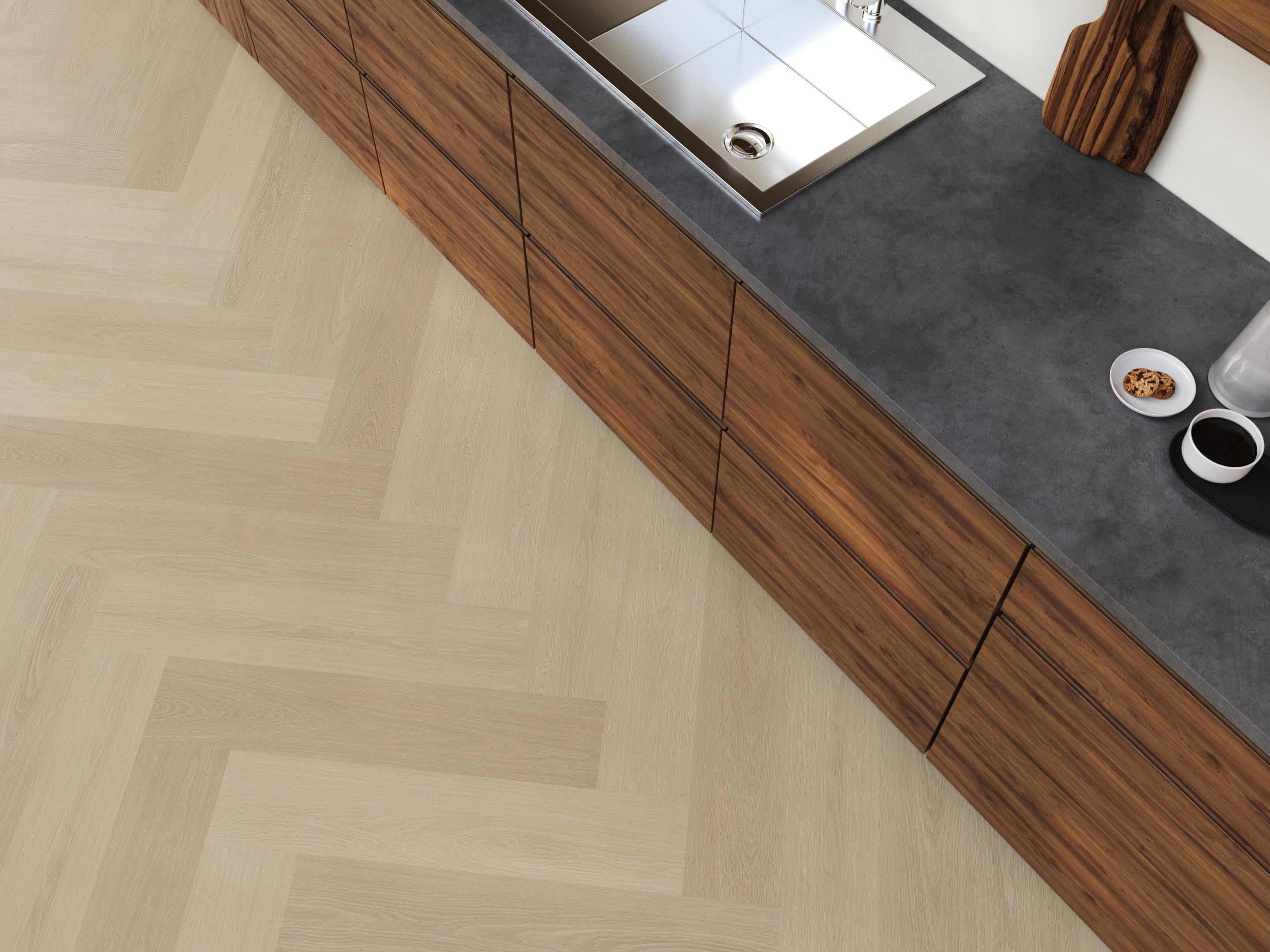 YUP XL Brentford herringbone dryback natural