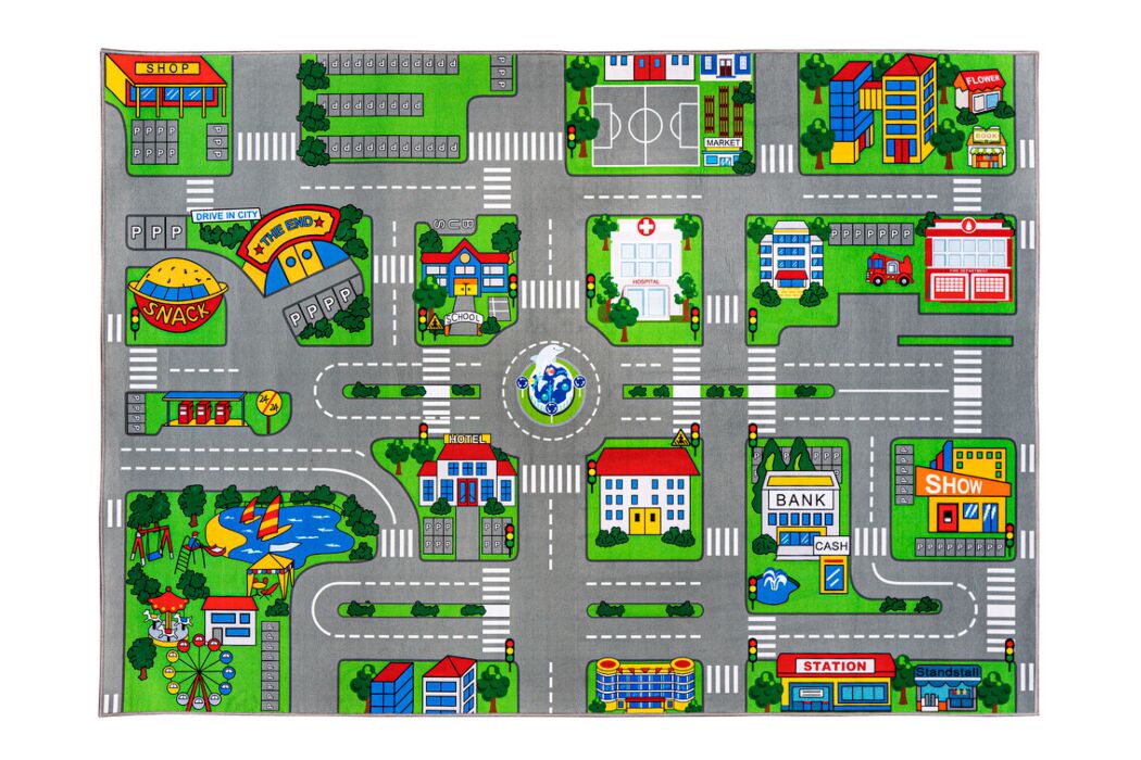 Play Carpet 000 Printed 133x190 cm