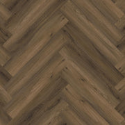 YUP Visgraat Warm Brown Plak PVC