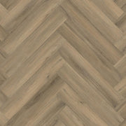 YUP Visgraat Herringbone Light Brown Plak PVC
