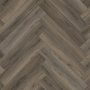 YUP Visgraat Herringbone Dark Grey Plak PVC