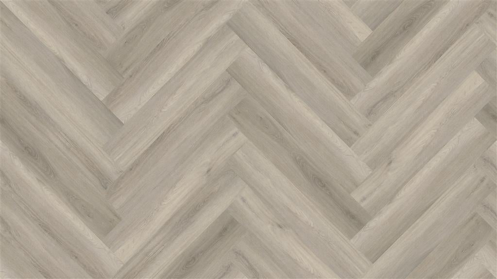 YUP Visgraat Herringbone Grey Rigid Click PVC