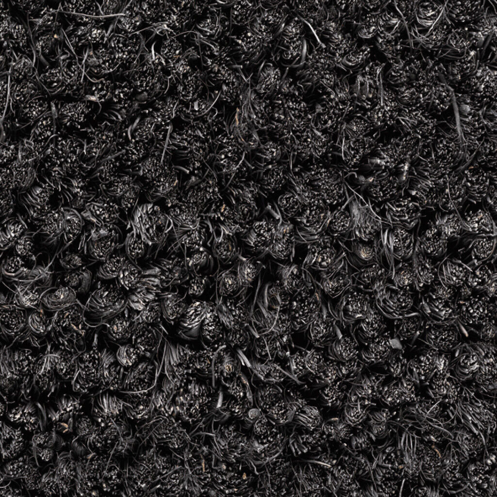 Ruco Coir 17 mm 007 Zwart Matten 40x60 cm