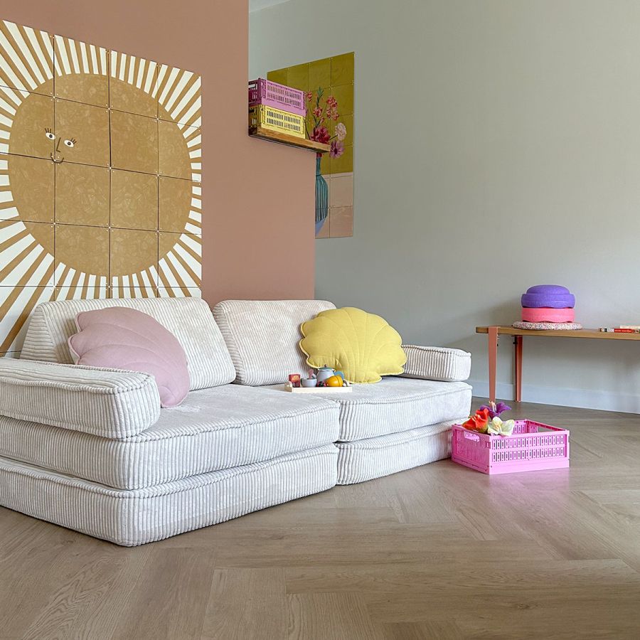 Crystal Visgraat - PVC plak