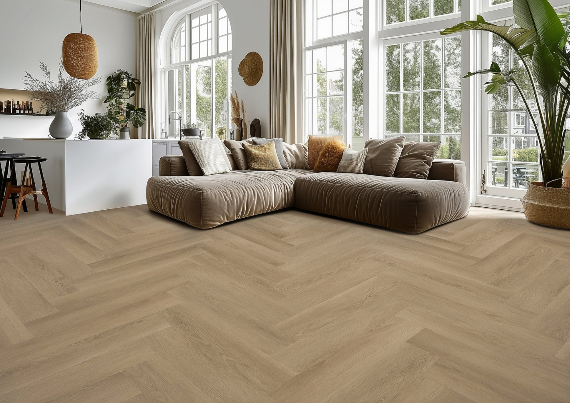 Highland Visgraat 3603 (rigid click) Naturel