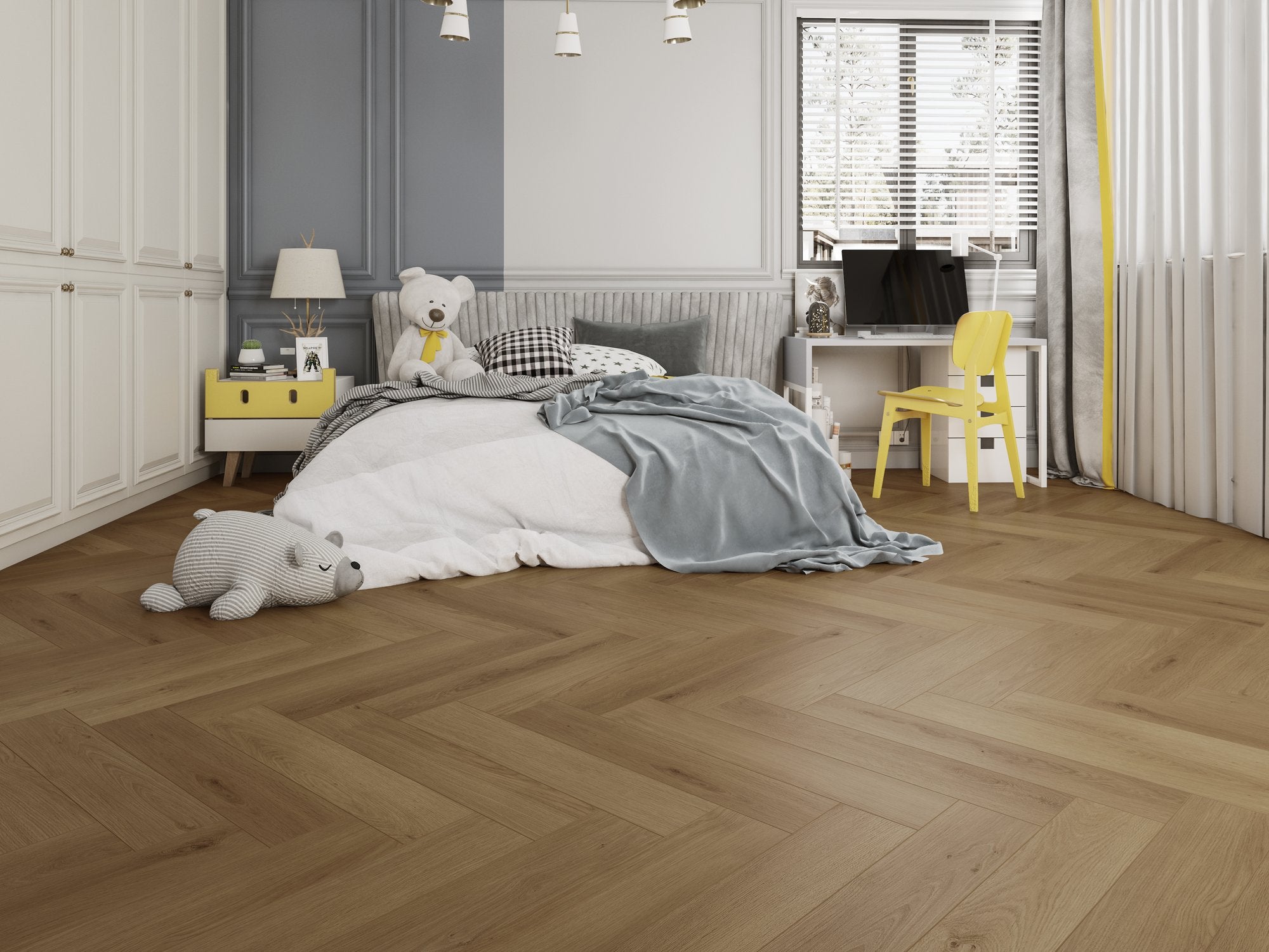 Firmfit Silent Visgraat 7800 (rigid click) Summerfield Naturel