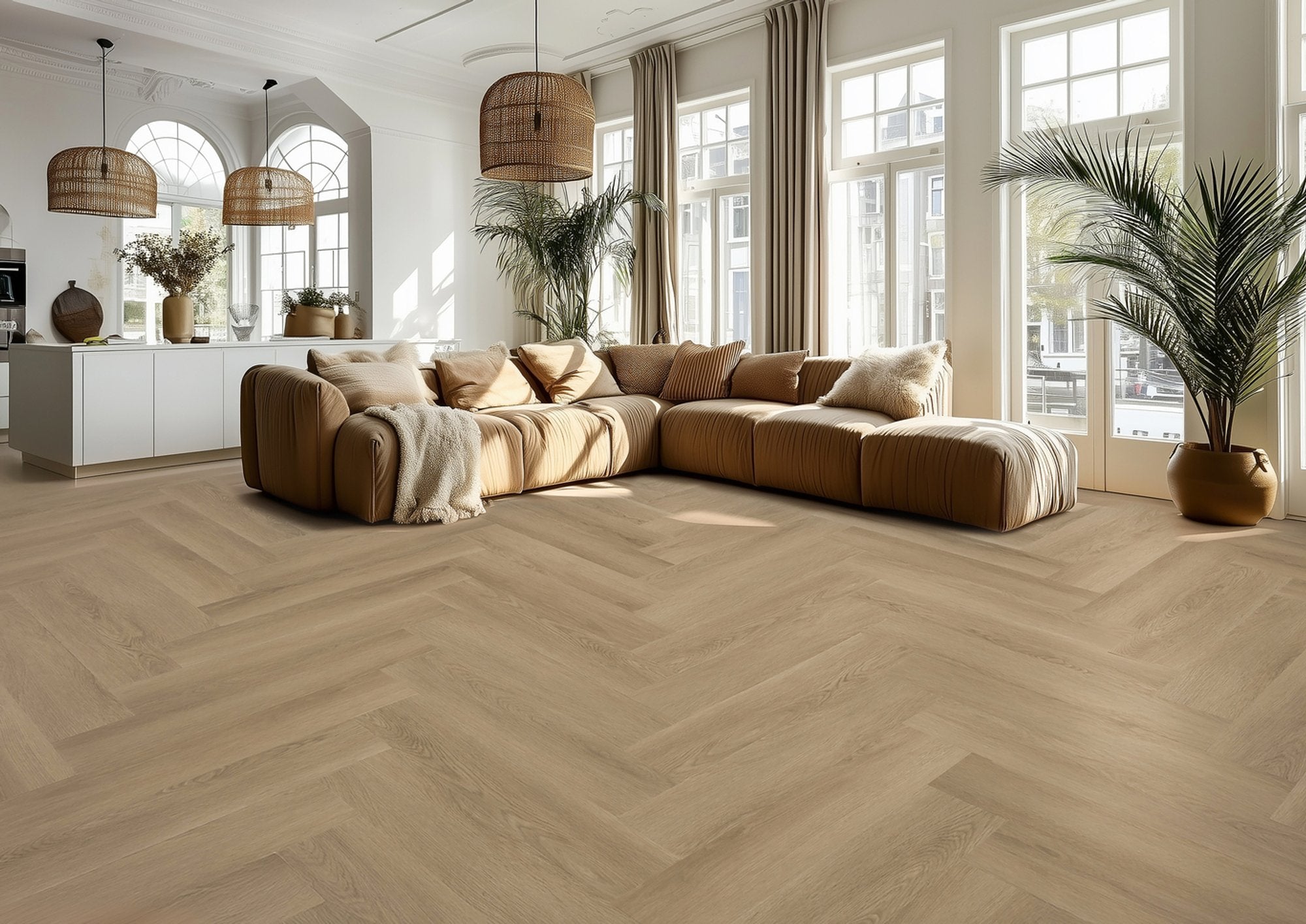 Highland Visgraat 3603 (rigid click) Naturel