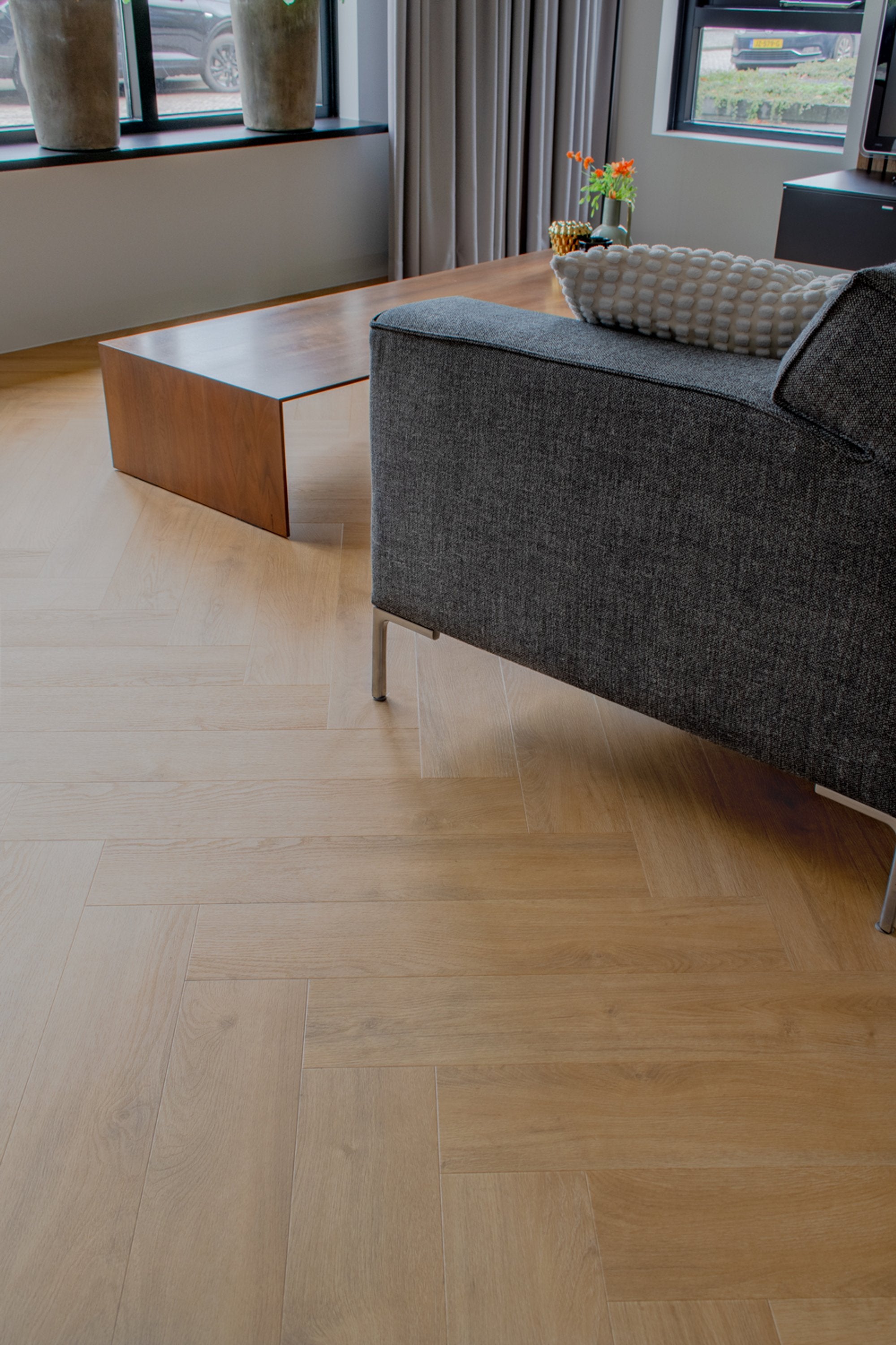 Oakland Visgraat 6201 (dryback) Naturel