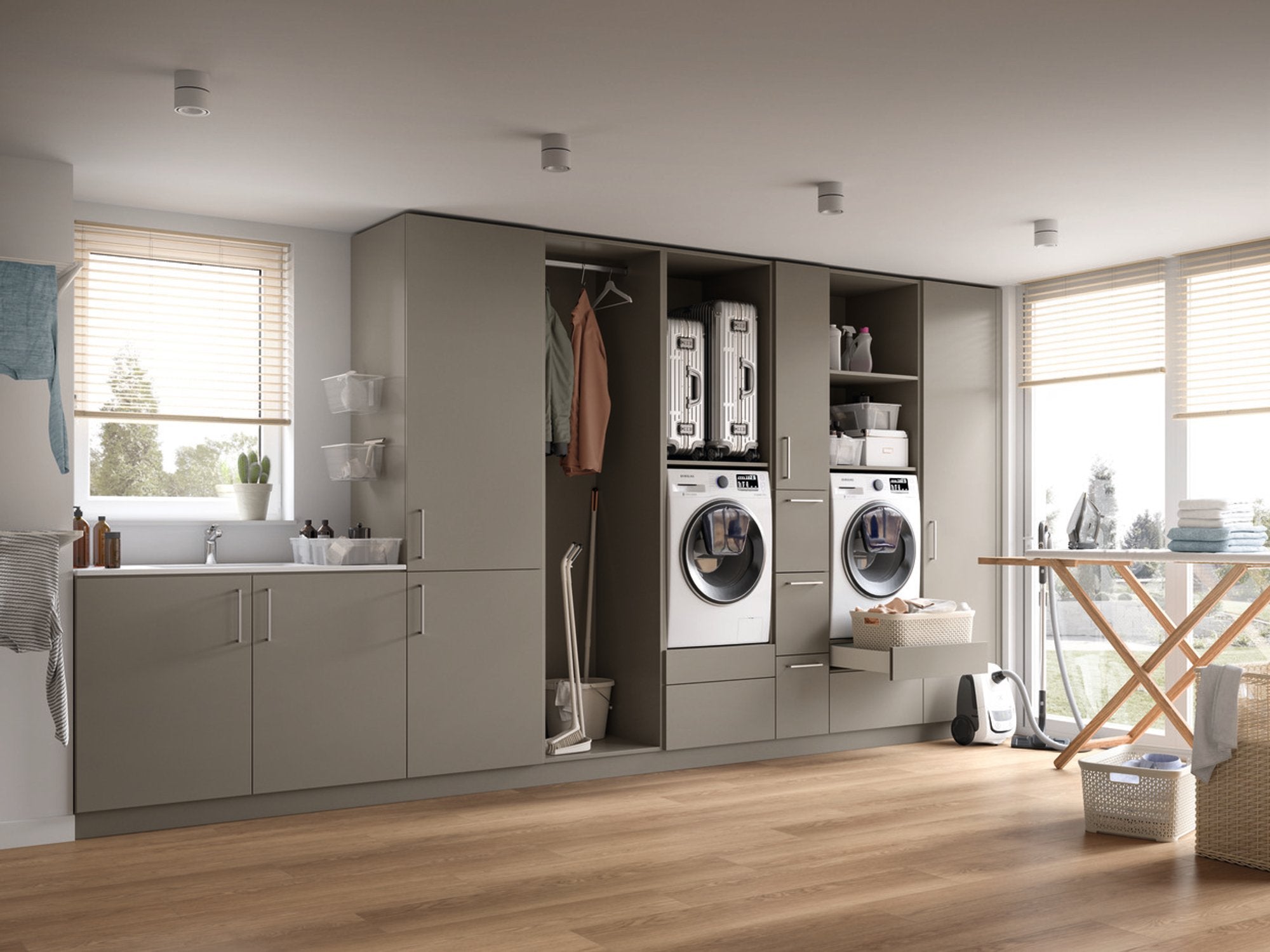 Large vgroef 8 mm 2134 Brown Baronia Oak