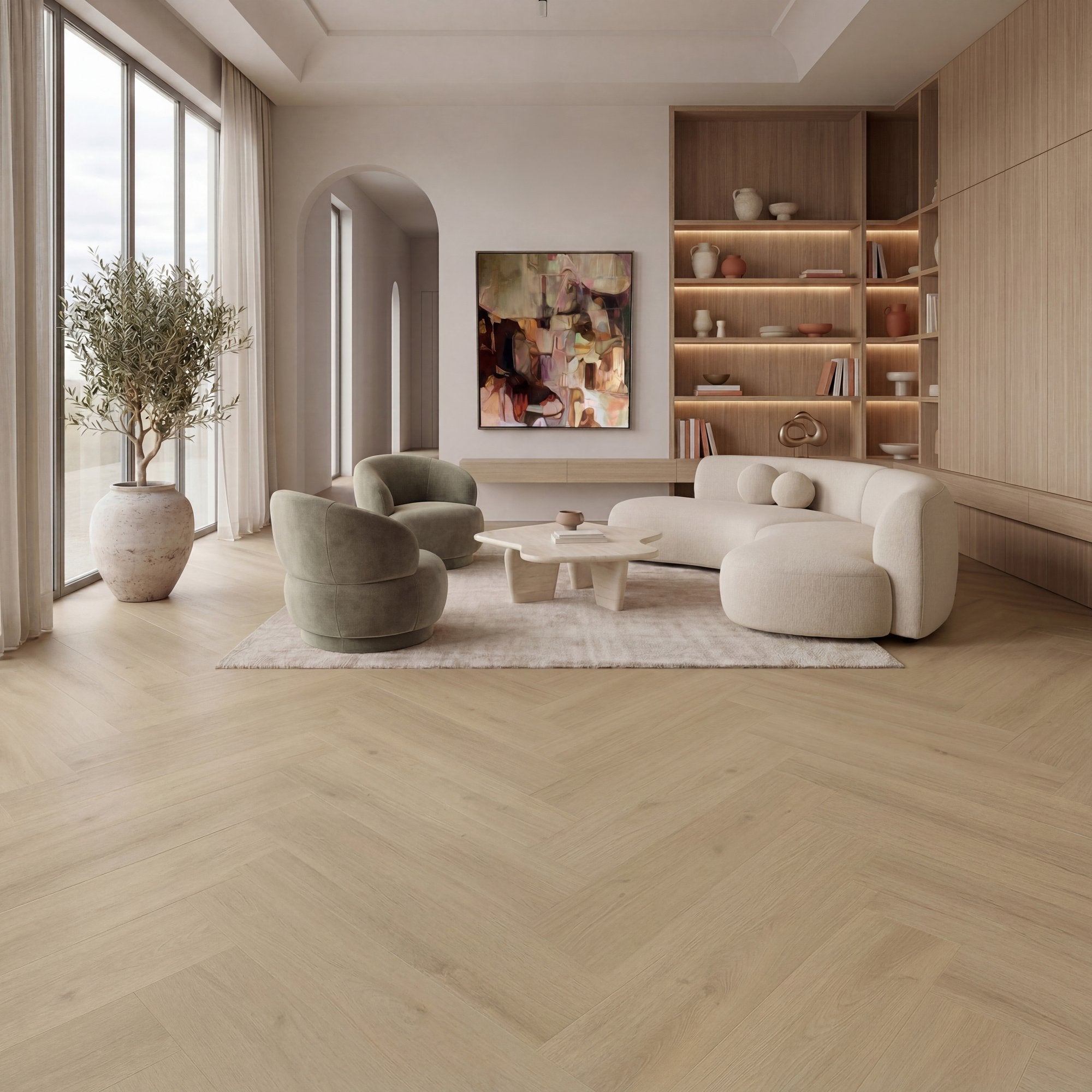 Purio Walvisgraat 1141 (dryback) Naturel