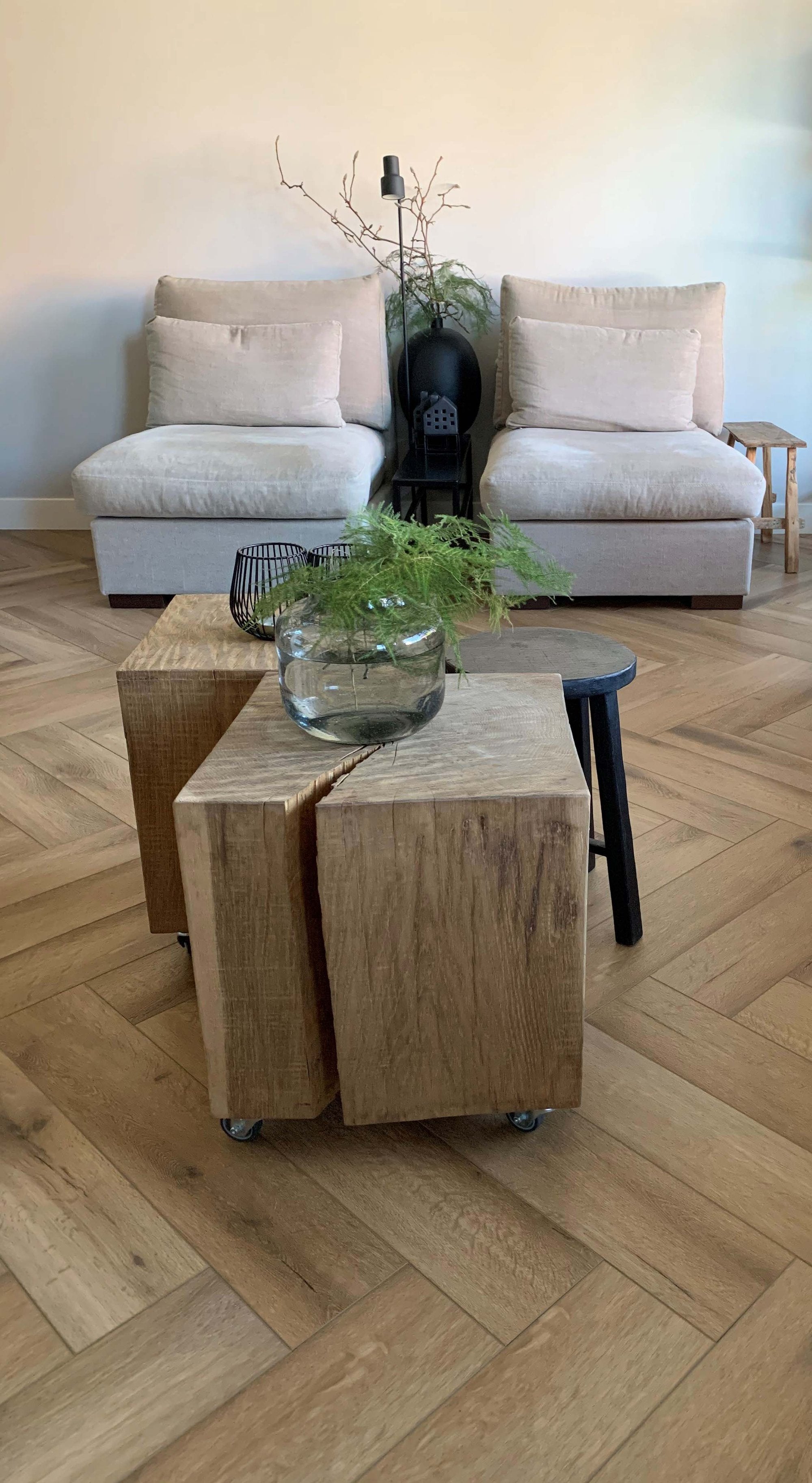 Callisto Visgraat 4202 (dryback) Natural Oak
