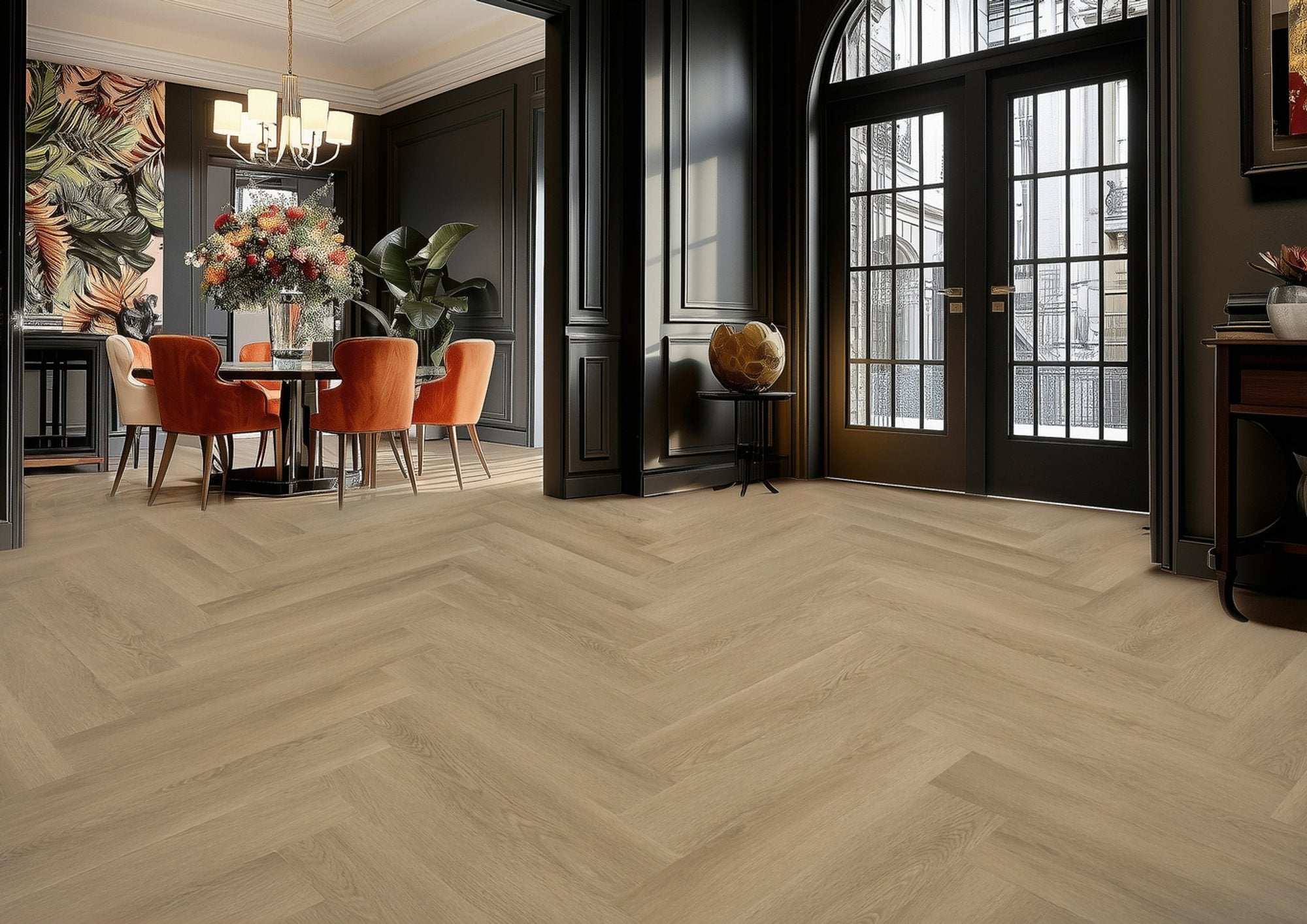 Highland Visgraat 3603 (rigid click) Naturel