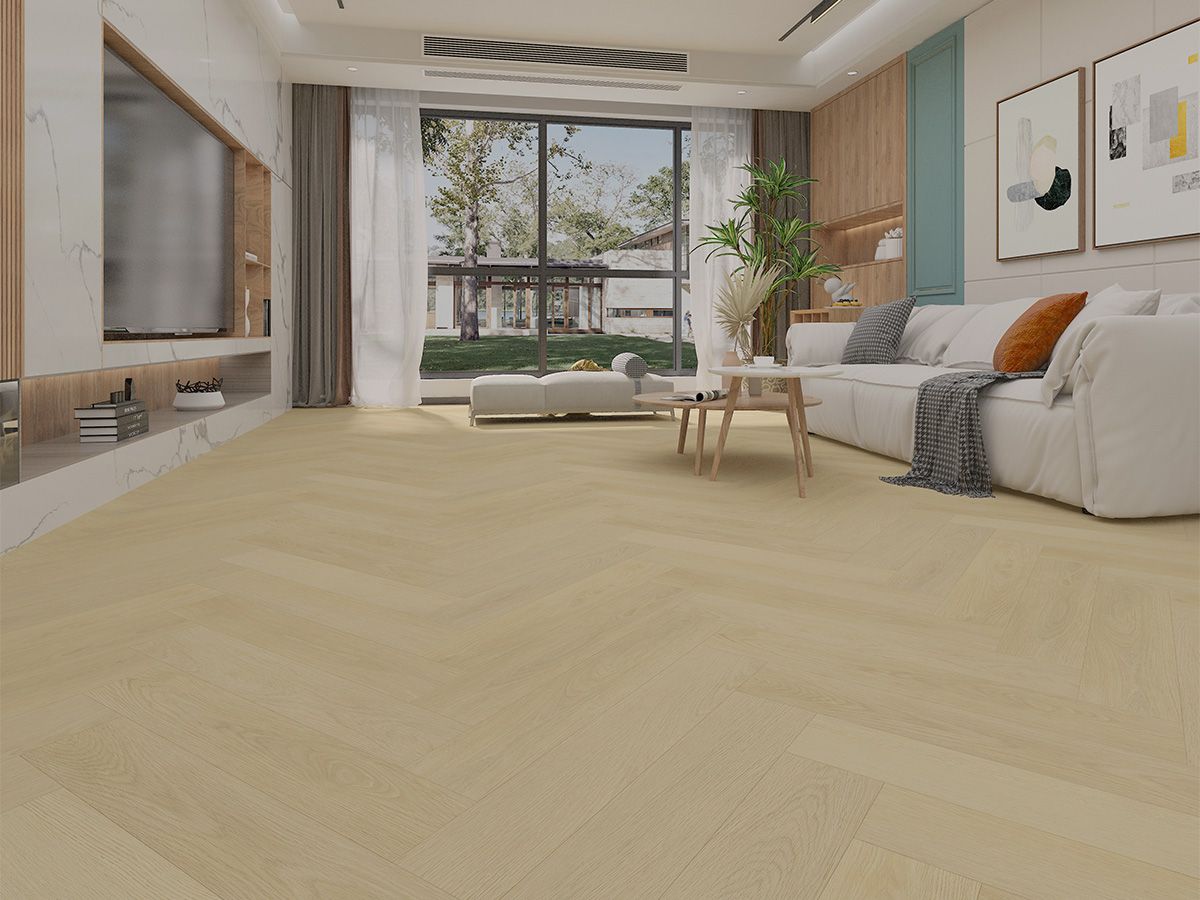 Warm Oak Visgraat Dry-Back