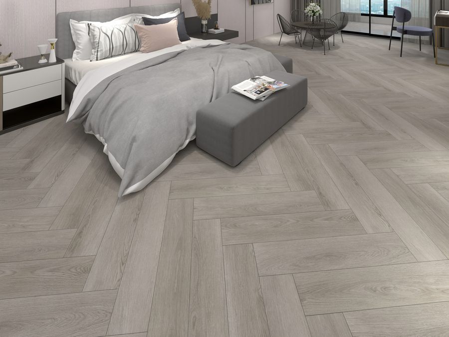 Bosland Oak Visgraat Click