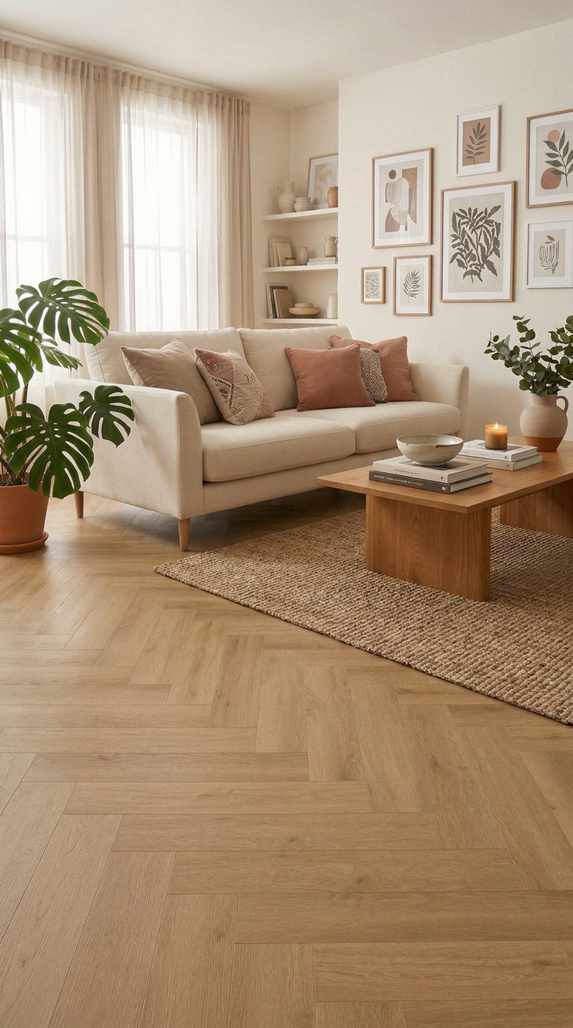 Intense Walvisgraat 3400 (rigid click) Oak Light