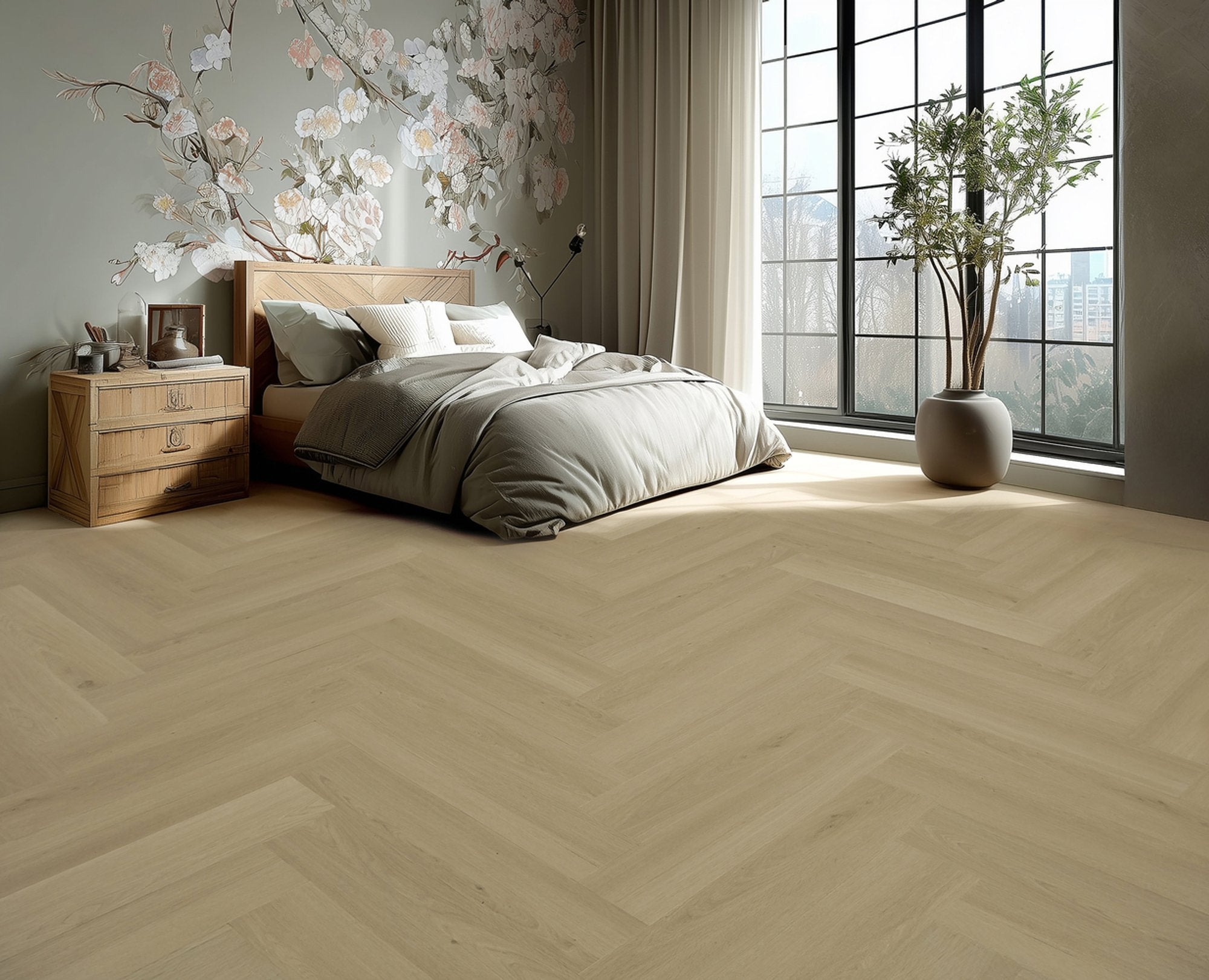 Highland Visgraat 2602 (dryback) Desert