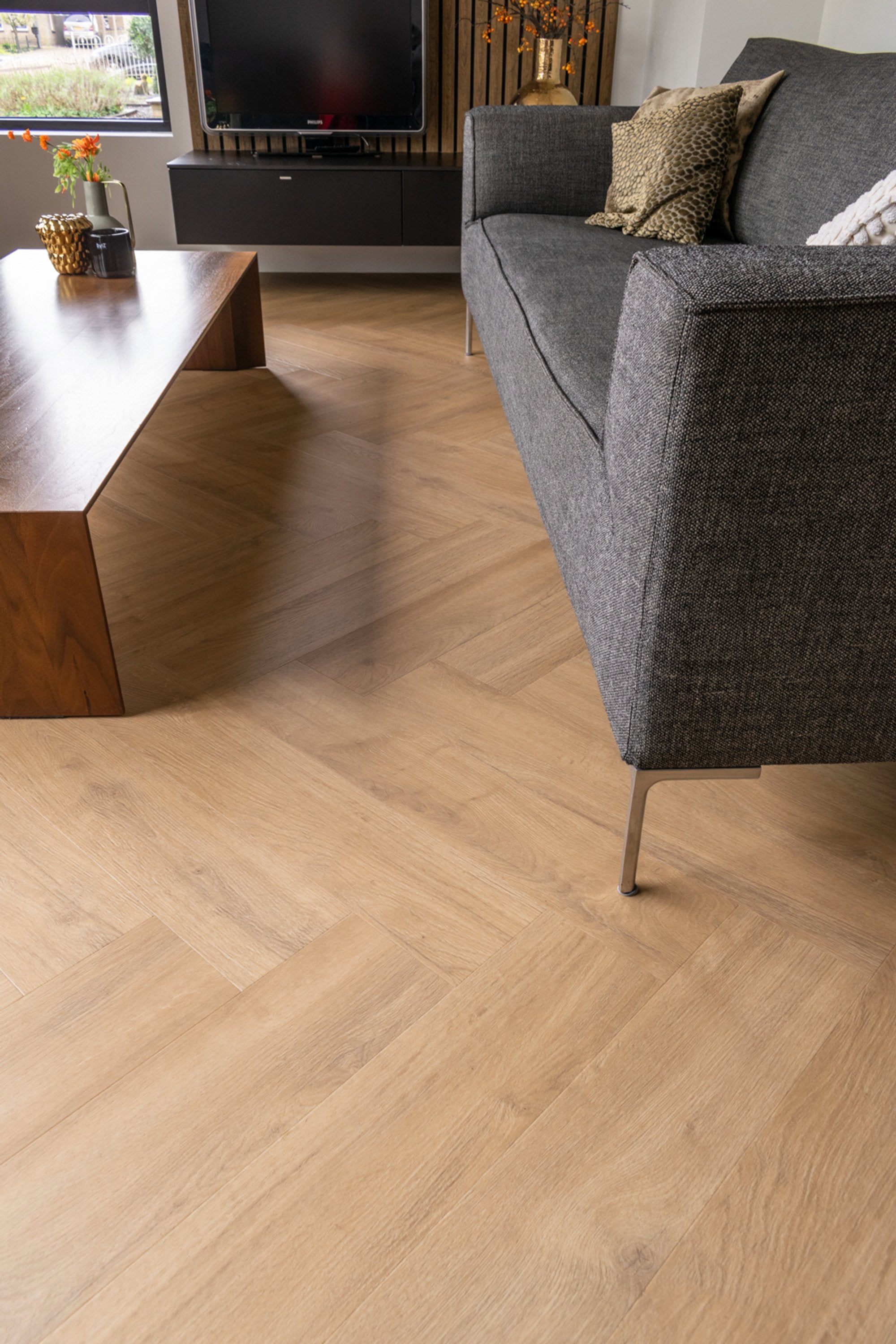 Oakland Visgraat 6201 (dryback) Naturel