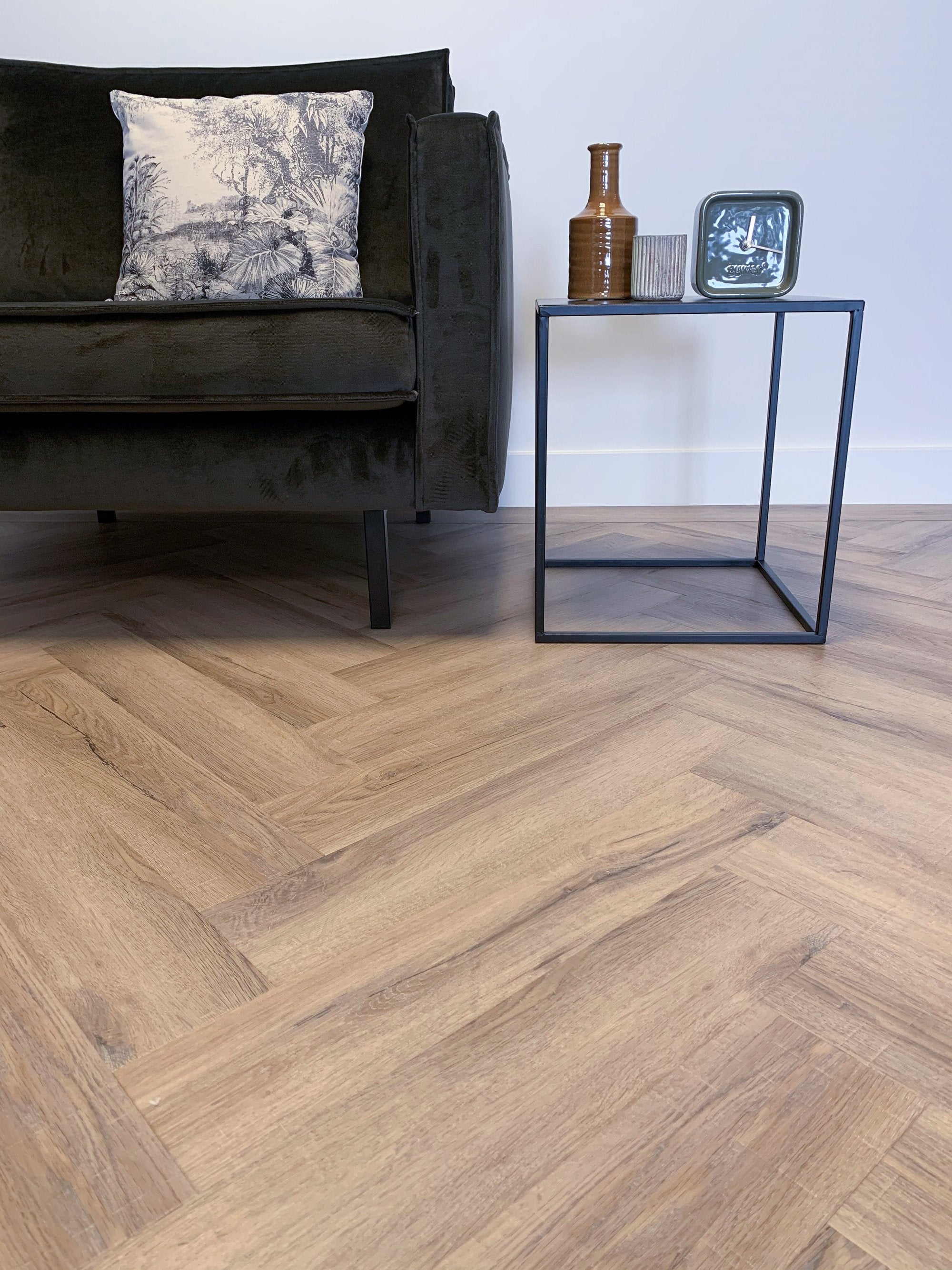 City Visgraat 4700 (dryback) Smoked Oak Light