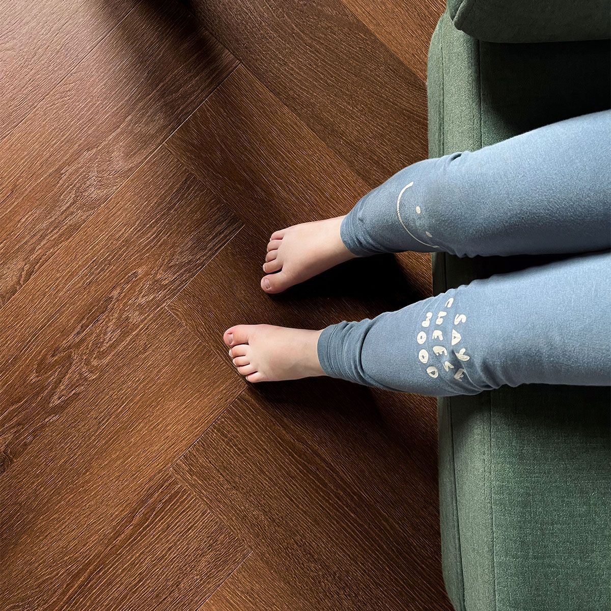 Dawn Herringbone - PVC strook