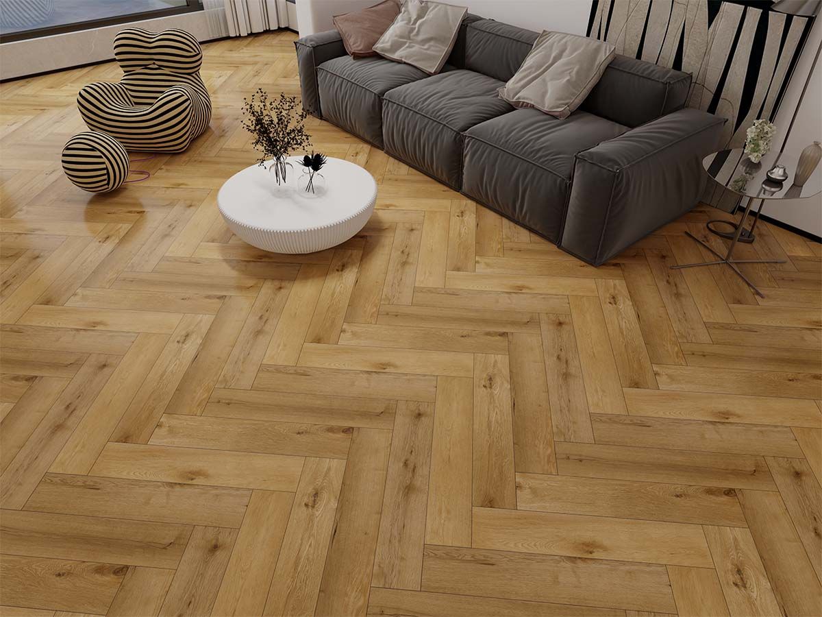 Natural Visgraat Dry-Back