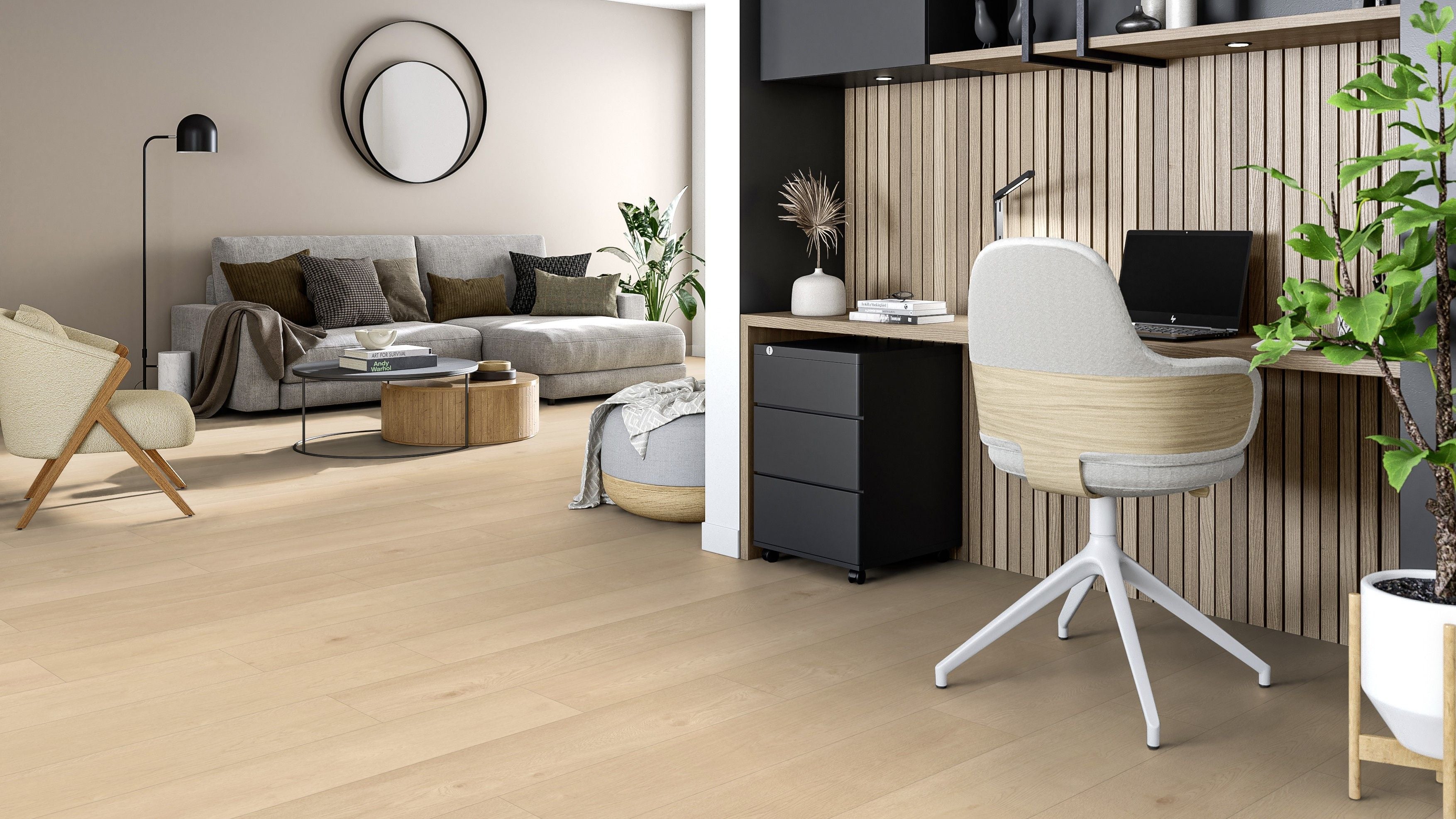Durofloor HD Print 0.7 Plank - Pure