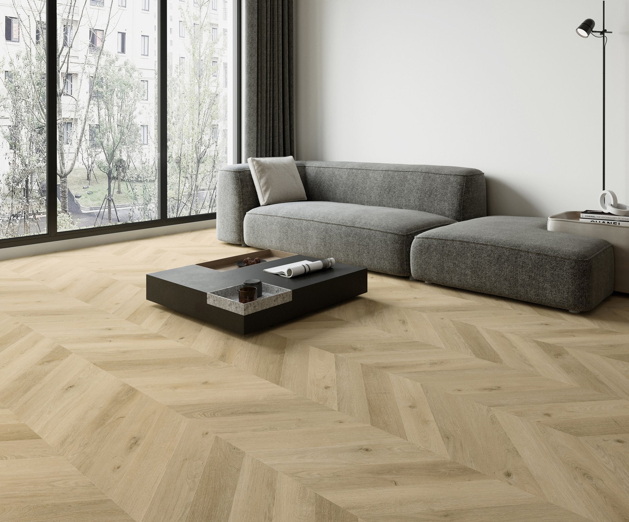 Vario Special 3805 (Hongaarse punt) Prestige Oak Smoked Light