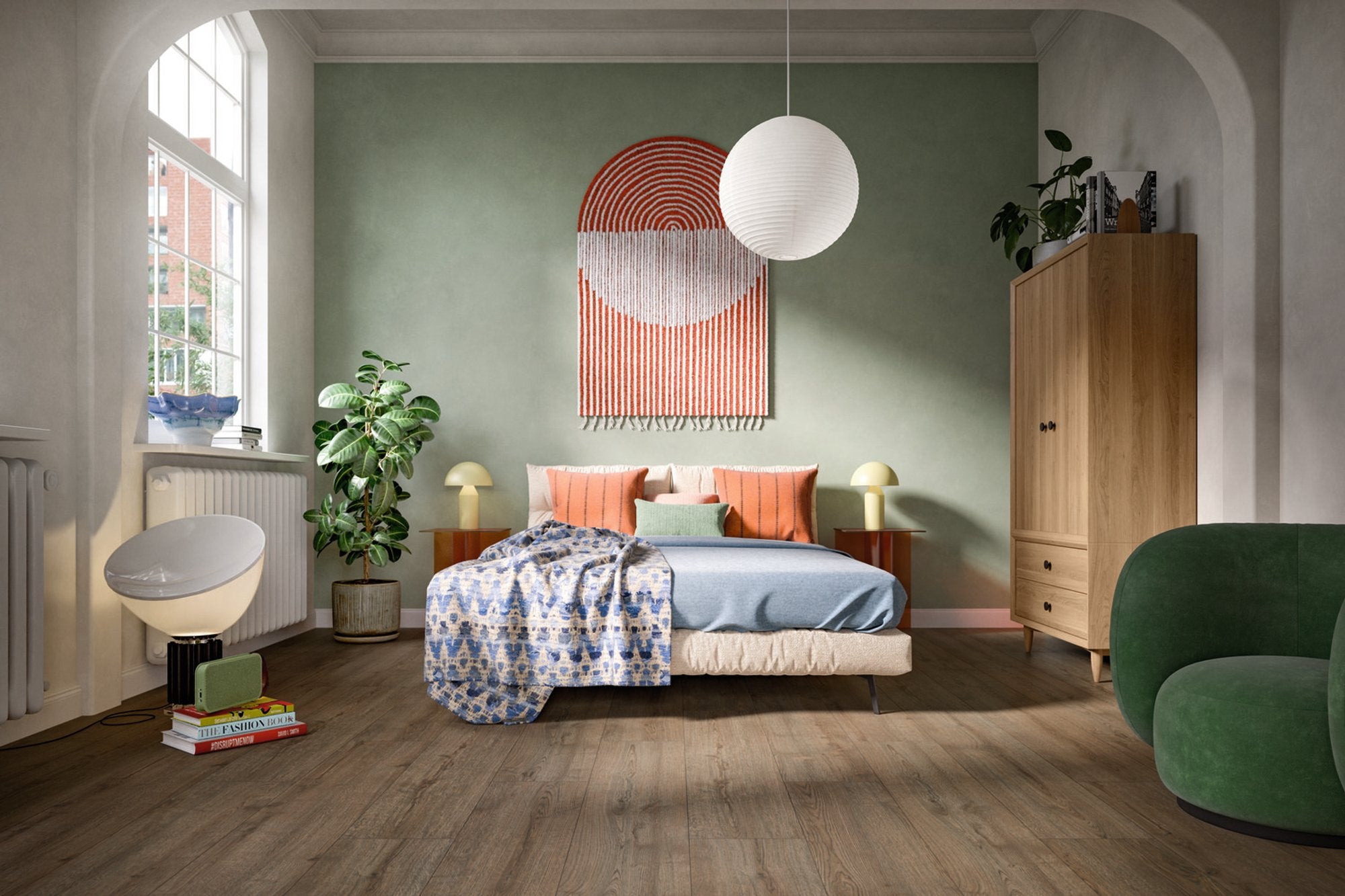 Large vgroef 8 mm 2192 Dark Turin Oak