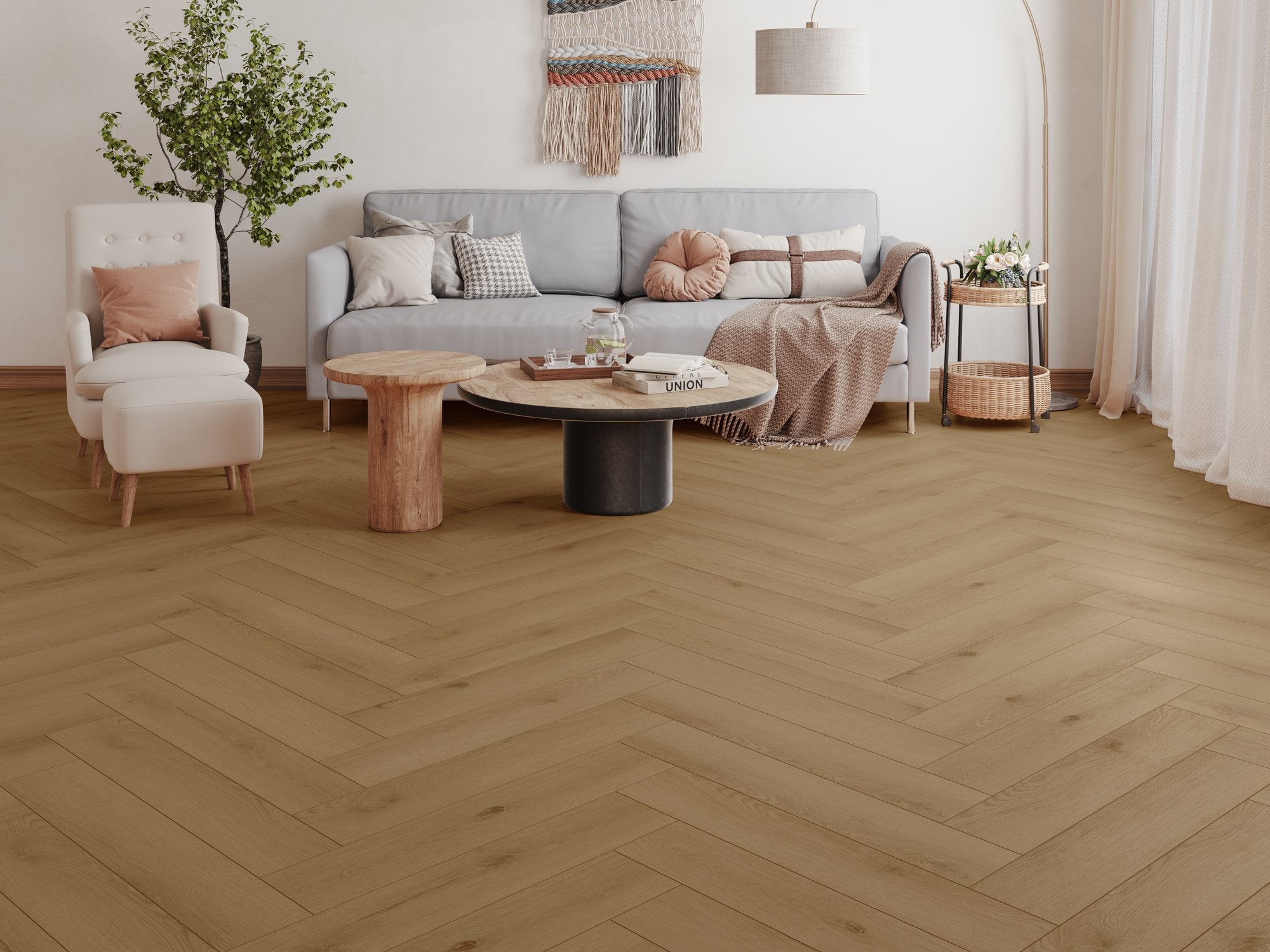 Firmfit Silent Visgraat 7600 (rigid click) Sierra Light